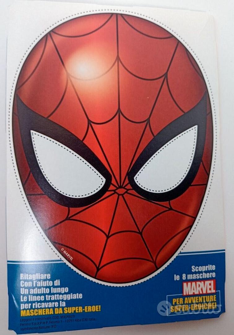 Maschera Spiderman - Uomo Ragno