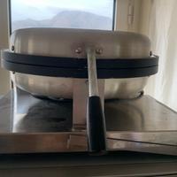 Piastra doppia professionale per crêpes Techfood,