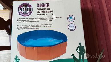 piscina per cani cm 120x30