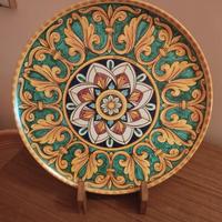 Piatto in ceramica artigianale 