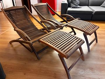 COPPIA LETTINI PRENDISOLE MOD “AMALFI”