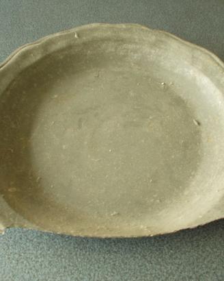 Piatto antico in peltro