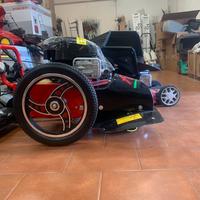 Decespugliatore a ruote 3 marce trincia erba