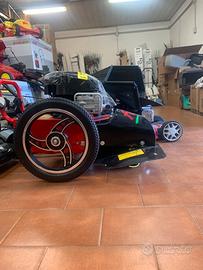 Decespugliatore a ruote 3 marce trincia erba