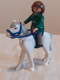 Playmobil cavallerizza cavallo