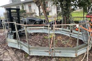 S25 Piattaforma raccolta per escavatore o muletto