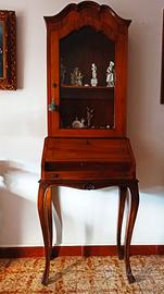 Mobile Vetrina con ribaltina vintage