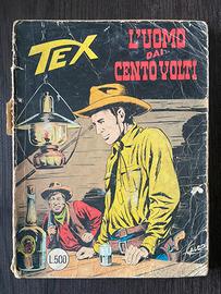 Fumetto Tex - L’umo dai cento volti - n. 186