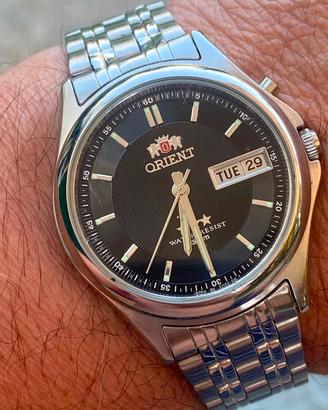 Orologio Orient automatic vintage nero 36 mm
