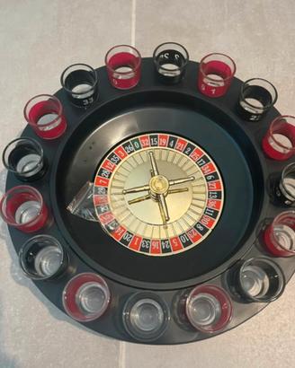 Gioco da tavolo Roulette per shot