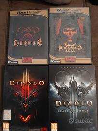 Collezione Diablo I - II - III+exp.