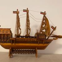 Modellino Barca in legno