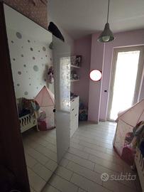 Armadio IKEA PAX 2 ante con specchio + accessori