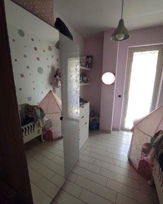 Armadio IKEA PAX 2 ante con specchio + accessori