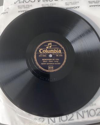 Disco 78 giri Benny Goodman