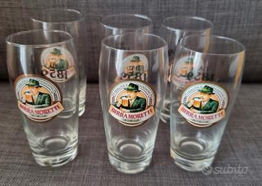 6 Bicchieri Birra Moretti