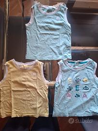 Canotte bimbo 18 mesi obaibi