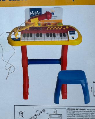 Tastiera e Karaoke con MP3 per Bambini (NUOVO)