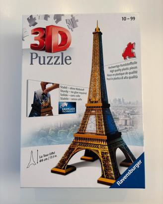 Puzzle 3D tour Eiffel Ravensburger NUOVO