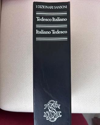 Dizionario italiano -tedesco Sansoni 