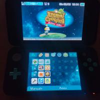 Nintendo 2DS XL con Animal Crossing e LUMA 3DS