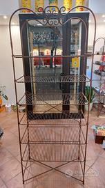 Espositore in ferro battuto