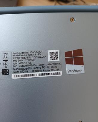 lenovo ideapad 120s