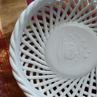 ciotola centrotavola ceramica bianca mulino bianco