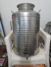 Tanica olio 50 litri in acciaio