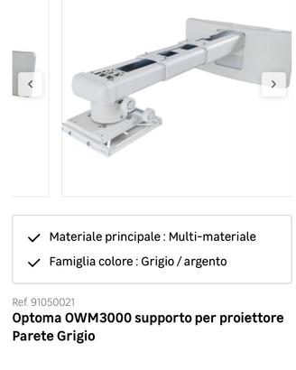 Supporto per proiettore professionale OPTOMA