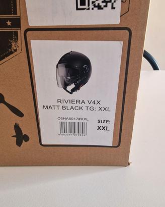 CASCO MOTO DEMI-JET -PER TAGLIA ERRATA-
