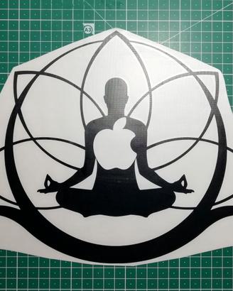 Adesivi in Vinile Nero x MacBook - Stickers/Decals