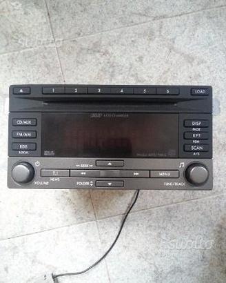 STEREO NUOVO ED ORIGINALE SUBARU MATSUSHITA 86201S