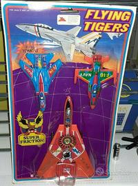 Modellini Aerei caccia vintage toy set anni 80 Air