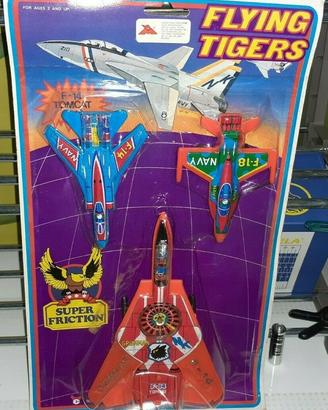 Modellini Aerei caccia vintage toy set anni 80 Air