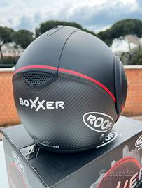 Casco modulare ROOF BOXXER carbon Mat Black