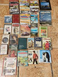 Riviste auto, libri per ragazzi, cartoline