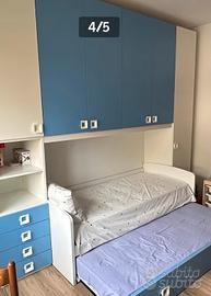 cameretta a ponte per bambini o ragazzi