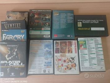 STOCK 10 DVD GIOCHI + PROGRAMMI + GAMES MACHINE