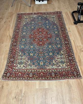 Tappeto Persiano colore rosso/azzurro