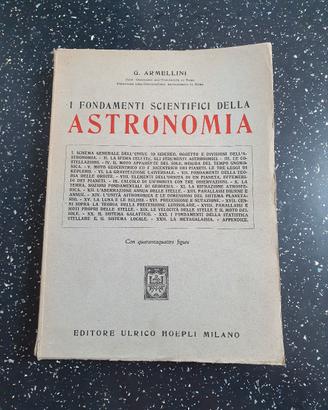 I Fondamenti Scientifici della Astronomia Hoepli 