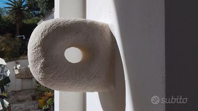 Anello in pietra scultura