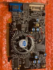 Scheda video RADEON X600Pro 256MB V/D/VO