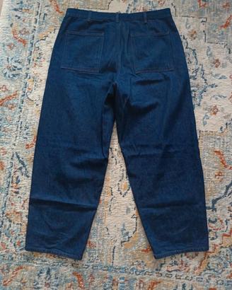 Jeans Baggy Uniqlo Navy | W36