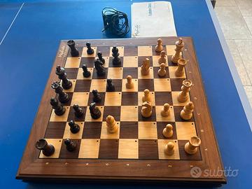 Scacchiera elettronica in legno Mephisto Saitek