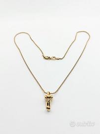 Girocollo con cornetto oro 18 kt  Chantecler