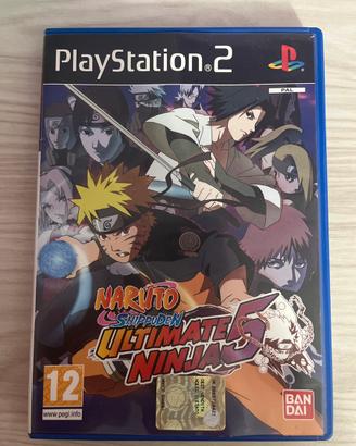 Naruto Shippuden ultimate ninja 5 PS2