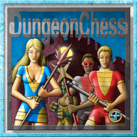 Gioco da tavolo tipo scacchi DungeonChess