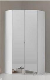 CABINA ARMADIO ANGOLARE CON SPECCHIO