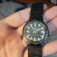 orologio uomo vintage diver LUCIERN 